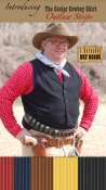  Cowboy Shirt Outlaw Stripe