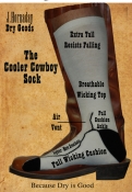 Cooler Cowboy Socks 3 pr/ Pack