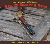  Squib Rod 100% Brass 12" Length