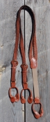 Old West Braided Leather Suspenders