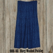 Cowgirl Skirt Washed Paisley 